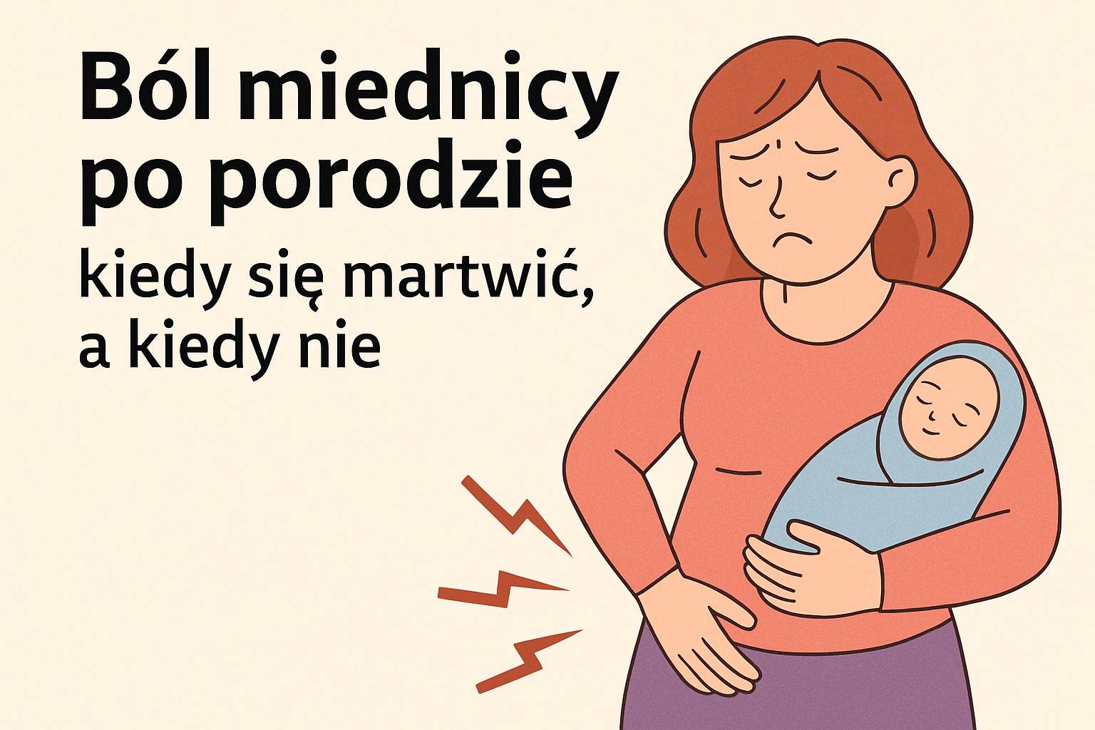 Ból miednicy po porodzie