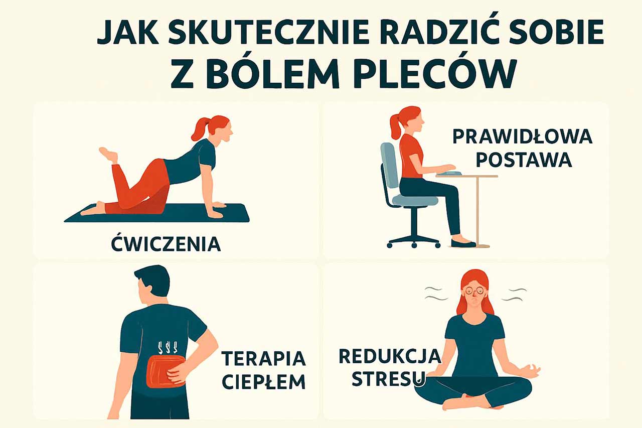 Skuteczne sposoby na ból pleców i kręgosłupa