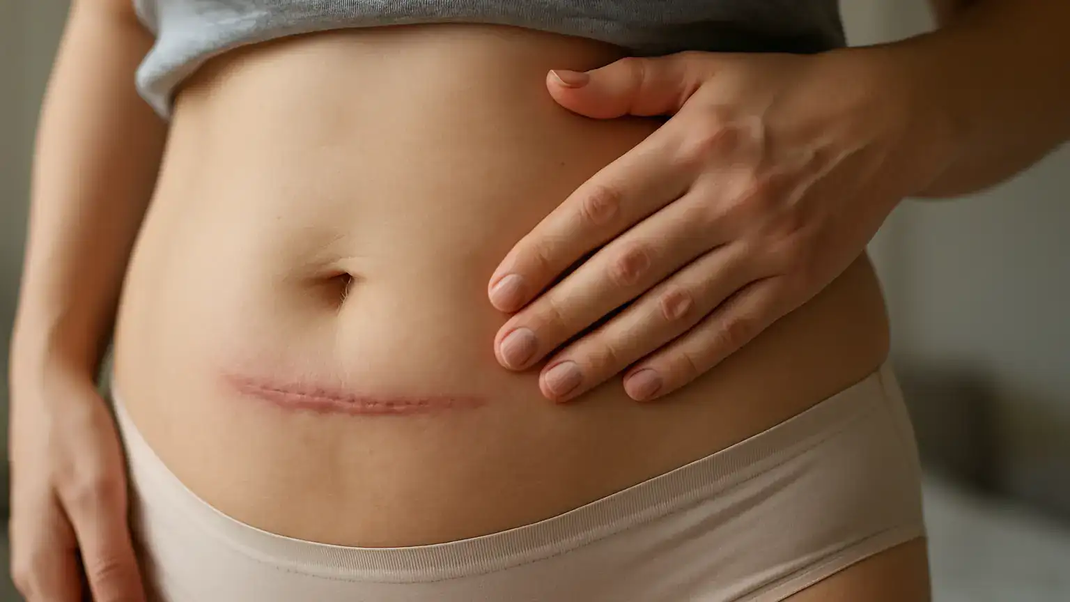 Blizna po cesarskim cięciu – kiedy zacząć terapię?